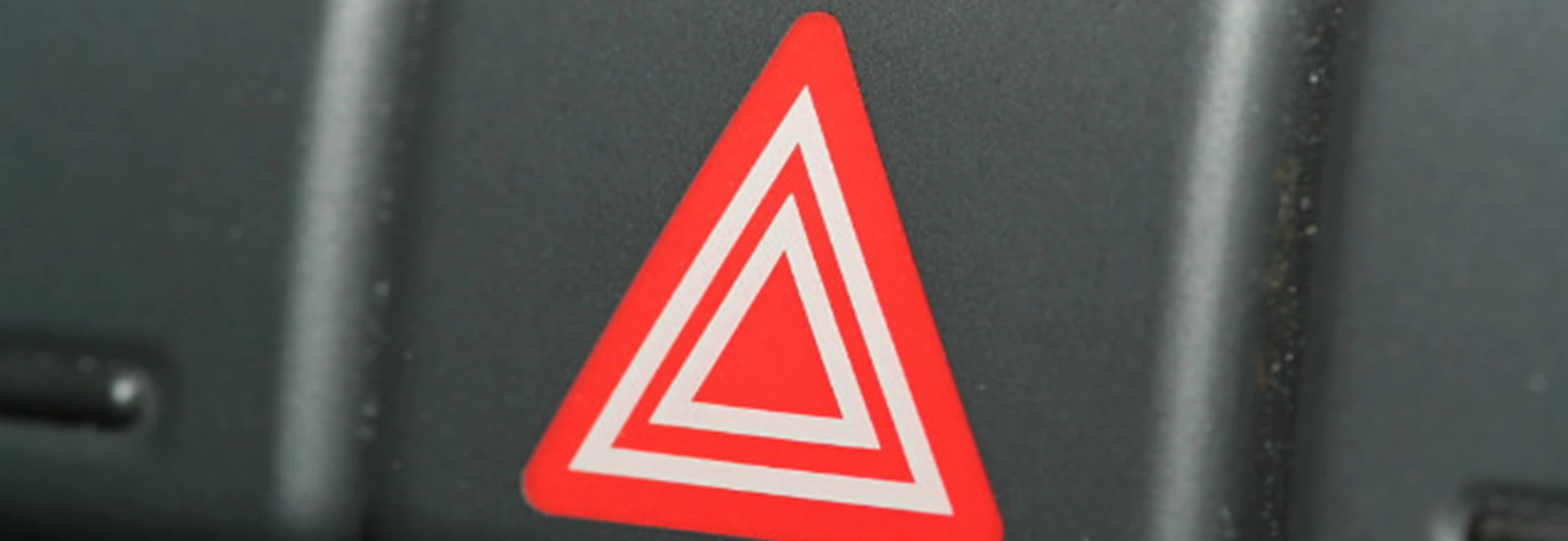 When is it appropriate to use hazard lights?